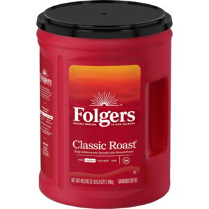 Folgers Classic Roast Ground Coffee, 40.3 Ounce
