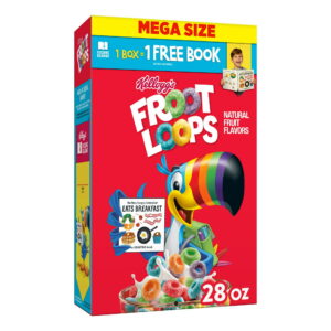Kellogg’s Froot Loops Original Breakfast Cereal, 28 oz