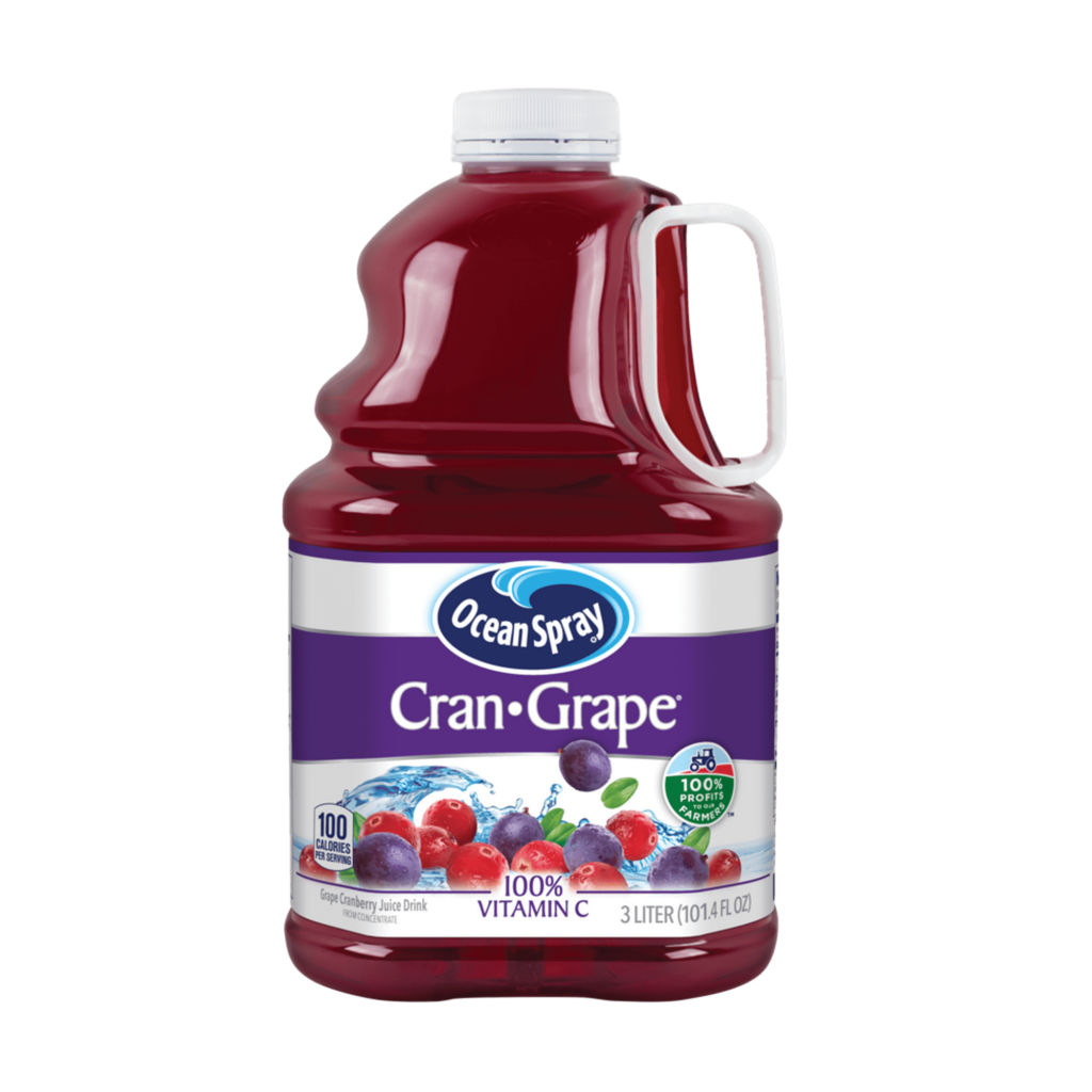 Ocean Spray Cranberry Grape Juice Drink, 101.4 fl oz itFRESH