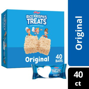 Rice Krispies Treats Original Chewy Crispy Marshmallow Squares, 31.2 oz, 40 Count