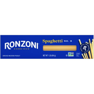 Ronzoni, Spaghetti, 16 oz, Classic Pasta, Non-GMO, Great Taste